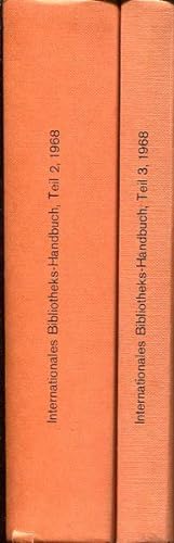 Bild des Verkufers fr Internationales Bibliotheks-Handbuch World Guide to Libraries Zweite Ausgabe1968, Teil 2: Afrika, Amerika, Asien und Ozeanien sowie Teil 3: Register. zum Verkauf von Antiquariat am Flughafen