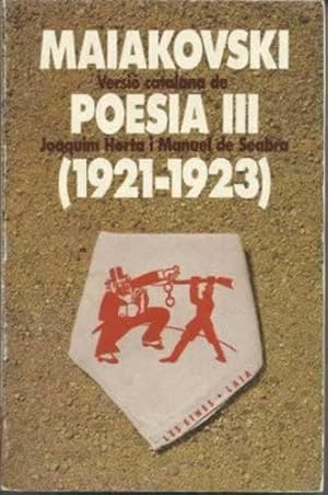 Imagen del vendedor de MAIAKOVSKI POESA III (1921-1923) . Versin Catalana a la venta por Librera Cajn Desastre