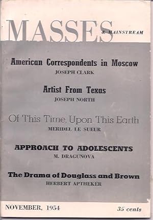 Masses & Mainstream, Vol. 7, Number 11, November 1954