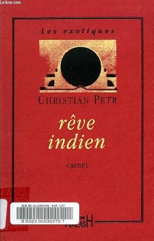 Seller image for REVE INDIEN, CARNET for sale by Le-Livre