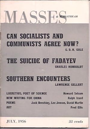 Masses & Mainstream, Vol. 9, Number 6, July 1956