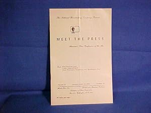 Meet the Press Volume 20 Number 16