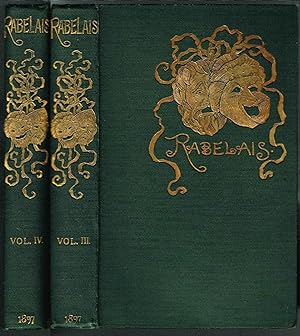 Bild des Verkufers fr THE WORKS OF FRANCOIS RABELAIS: Volumes III & IV ONLY zum Verkauf von SUNSET BOOKS