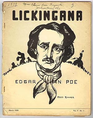 Imagen del vendedor de LICKINGANA: STUDENT EDITION, Vol. 5, No. 3, March, 1939 - Licking County, Ohio a la venta por SUNSET BOOKS