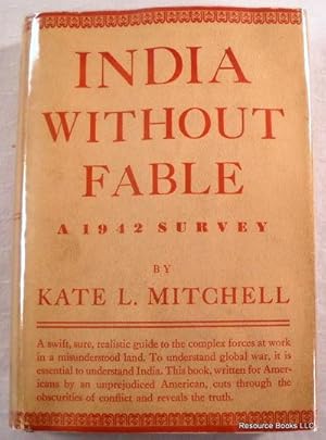 Seller image for India Without Fable: A 1942 Survey for sale by Resource Books, LLC