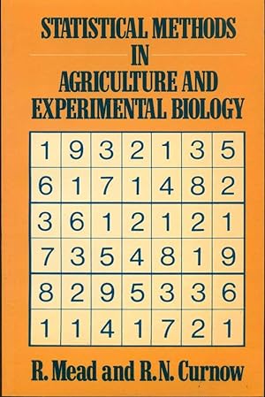 Statistical Methods in Agriculture and Experimental Biology