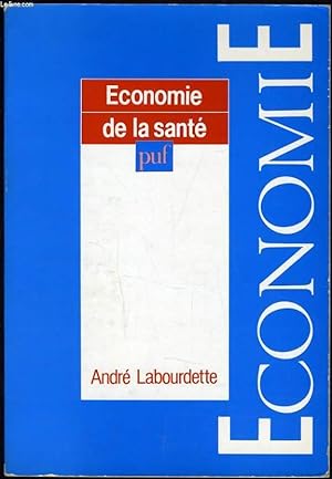 Image du vendeur pour ECONOMIE DE LA SANTE mis en vente par Le-Livre