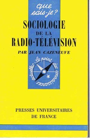 Bild des Verkufers fr Sociologie De La Radio-Television zum Verkauf von JLG_livres anciens et modernes
