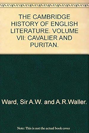 Seller image for The Cambridge History of English Literature Volume VII Cavalier and Puritan for sale by JLG_livres anciens et modernes