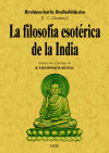 Bild des Verkufers fr Filosofa esotrica de la India zum Verkauf von Agapea Libros