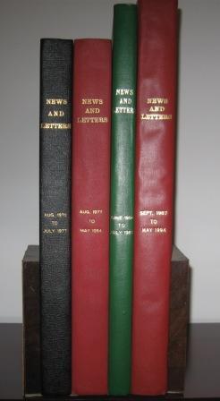 Seller image for News & Letters [ Full Run of Issues from August, 1970 - May 1994 : Bound in Four Volumes ] for sale by Works on Paper