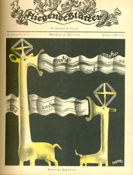Fliegende Blätter. 80. Jg., Nr. 4100 - 4114, 4116 - 4119, 29. Februar - 11. Juli 1924.