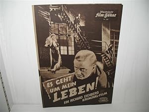 Image du vendeur pour IFB 288: Es geht um mein Leben! Regie: Richard Eichberg; mis en vente par buecheria, Einzelunternehmen