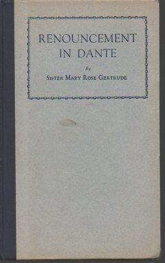 Renouncement in Dante