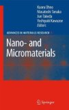 Bild des Verkufers fr Nano- and micromaterials. Advances in materials research; 9. zum Verkauf von Druckwaren Antiquariat