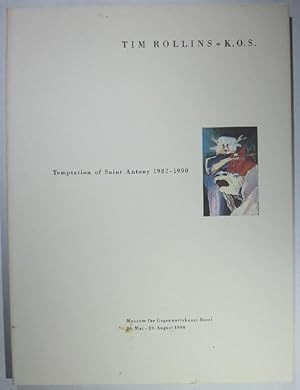 Bild des Verkufers fr Temptation of Saint Antony 1987-1990. Katalog zur Ausstellung im Museum fr Gegenwartskunst, Basel 1990. zum Verkauf von Antiquariat Roland Ggler