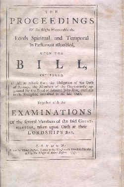 Image du vendeur pour The Trial Of the Honourable Admiral John Byng, at a Court Martial, As taken by Mr. Charles Fearne. mis en vente par Peter Keisogloff Rare Books, Inc.