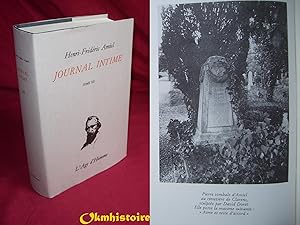 Imagen del vendedor de JOURNAL INTIME . ----- Tome 12 ( Juillet 1879 - Avril 1881 ) a la venta por Okmhistoire