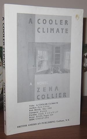 Image du vendeur pour A COOLER CLIMATE mis en vente par Rare Book Cellar