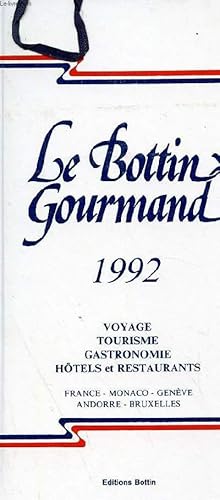 Seller image for LE BOTTIN GOURMAND for sale by Le-Livre