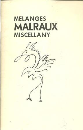 Seller image for Melanges Malraux Miscellany [ Vol. X., No. 2, Autumn, 1978 ] for sale by Works on Paper