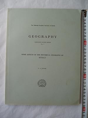 Bild des Verkufers fr Some Aspects of the Historical Geography of Surat zum Verkauf von Expatriate Bookshop of Denmark