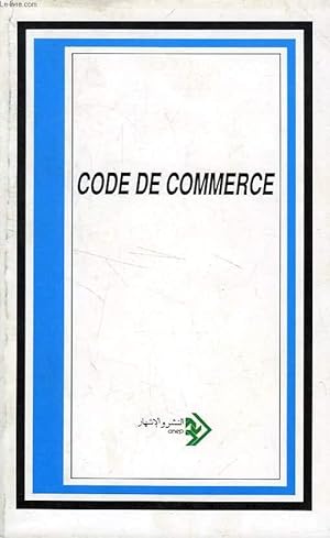 Image du vendeur pour CODE DE COMMERCE mis en vente par Le-Livre