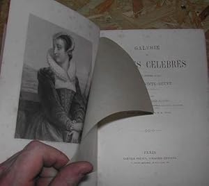 Galerie de femmes célèbres, tirée des causerie du lundi.