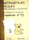 Matemáticas fáciles 19. Primaria