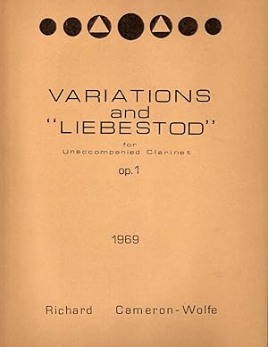 Variations and "Liebestod" - for Unaccompanied Clarinet (1969) [SCORE]