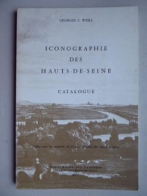 Image du vendeur pour Iconographie du Dpartement des Hauts-de-Seine. mis en vente par Antiquariat Heinzelmnnchen