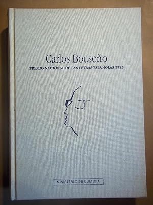 Bild des Verkufers fr CARLOS BOUSOO. Premio Nacional de Letras Espaolas 1993. zum Verkauf von Carmichael Alonso Libros