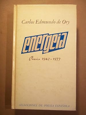 Imagen del vendedor de ENERGEIA a la venta por Carmichael Alonso Libros