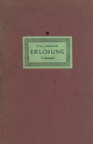 Immagine del venditore per Erlsung. Weihespiel. venduto da Georg Fritsch Antiquariat