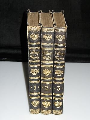 Gotthold Ephraim Lessing Gesammelte Werke (Collected Works) 3 Volume Set