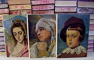 Imagen del vendedor de LA PINTURA ESPAOLA . 3 Vols . ( Vol I : De los Frescos Romnicos al Greco // Vol II : De Velzquez a Picasso // Vol III : Goya, Los Frescos de San Antonio de la Florida ) a la venta por montgiber