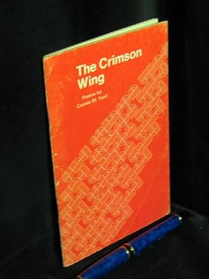 Imagen del vendedor de The Crimson Wing. A book of political verse - a la venta por Erlbachbuch Antiquariat