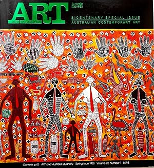 Seller image for Art and Australia Vol. 26 No. 1 Spring 1988 for sale by Banfield House Booksellers