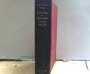 Rechtsprechung des Arbeitsrechtes 1914-1927, 9000 Entscheidungen in 5000 Nummern in einem Band ge...