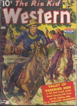 Seller image for THE RIO KID WESTERN: April, Apr. 1943 ("The Valley of Vanished Men") for sale by Books from the Crypt