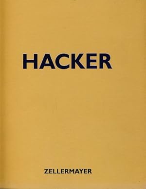 Bild des Verkufers fr Dieter Hacker. zum Verkauf von Fundus-Online GbR Borkert Schwarz Zerfa