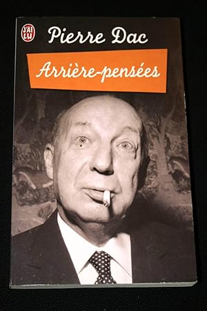 Seller image for ARRIERE PENSEES for sale by Librairie RAIMOND