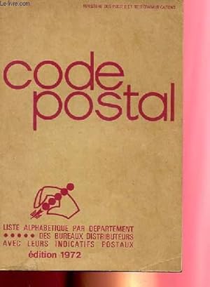 Seller image for CODE POSTAL for sale by Le-Livre