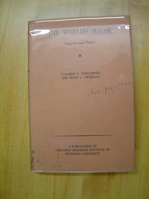 Imagen del vendedor de The World's Sugar: Progress and Policy a la venta por Beach Hut Books