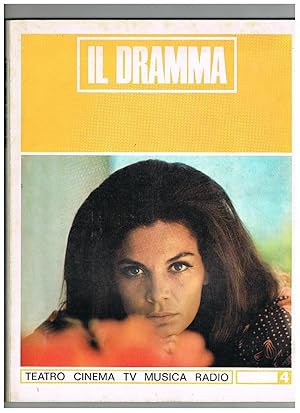 Seller image for Il dramma, mensile di teatro, letteratura, cinema, musica, ecc. n gen. 1969. Contiene: La Capria R. quadrare il solito triangolo; Alberti R. gli otto nomi di Picasso; Baldini G. il Nabucco al San Carlo; Paustovski gli anni di Kiev del mio amico Bilgakov. ecc. for sale by Libreria Gull