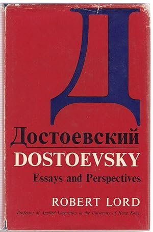 Imagen del vendedor de Dostoevsky : Essays and Perspectives a la venta por Michael Moons Bookshop, PBFA