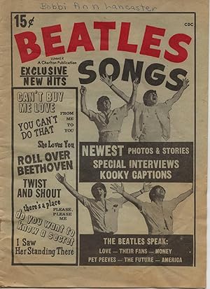 Seller image for Beatles Songs, Volume 1, Number 3, Summer 1964 for sale by Books Do Furnish A Room