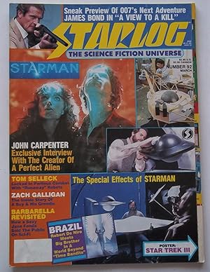 Starlog (Number 92, March 1985): The Science Fiction Universe (Magazine)