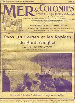 Imagen del vendedor de MER & COLONIES, 26e ANNEE, N SPECIAL 205 B, JUIN 1924, ORGANE DE LA LIGUE MARITIME ET COLONIALE LMF ET LCF REUNIES a la venta por Le-Livre