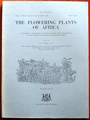 Image du vendeur pour The Flowering Plants of Africa: Vol 41, Parts 1 and 2 mis en vente par CHAPTER TWO